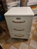 Drie ladenkast, Huis en Inrichting, Kasten | Ladekasten, Ophalen, Minder dan 50 cm, Gebruikt, 3 of 4 laden