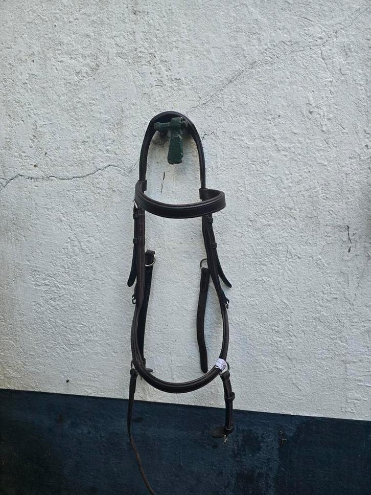 Rambo Micklem competition bridle, Dieren en Toebehoren, Paarden en Pony's | Hoofdstellen en Tuigage, Zo goed als nieuw, Ophalen of Verzenden