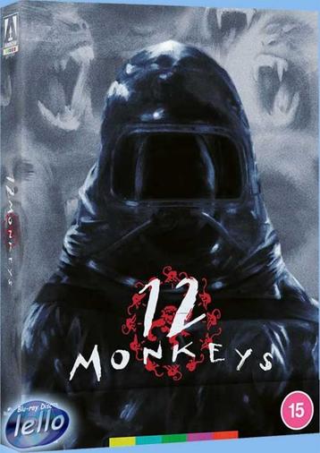 Blu-ray: 12 Monkeys (1995 Bruce Willis, Brad Pitt) SB in SC+ beschikbaar voor biedingen