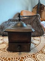 Antieke vintage koffiemolen van metaal, Ophalen of Verzenden