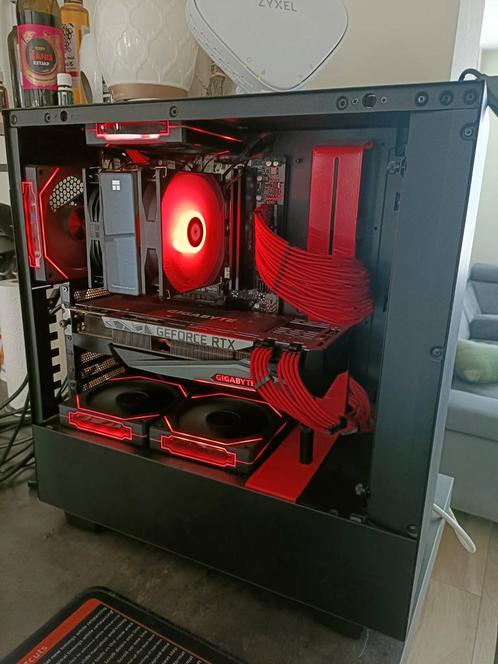 am5 RTX 3080ti game PC, Computers en Software, Desktop Pc's, Zo goed als nieuw, 4 Ghz of meer, SSD, 32 GB, Met videokaart, Gaming