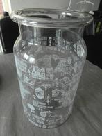 grote Vaas glas Nieuw van VT wonen 29 cm H en 16 doorsnede, Overige kleuren, Aardewerk of Porselein, Nieuw, Ophalen of Verzenden