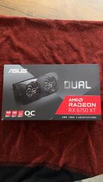 ASUS Radeon RX 6750 XT DUAL 12GB videokaart, Computers en Software, Videokaarten, AMD, PCI-Express 4, Ophalen of Verzenden, Zo goed als nieuw