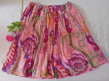 Vintage Oilily Zijde Bloemenrok Maat 40 Nieuwstaat beschikbaar voor biedingen