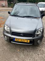 Subaru Justy 1.3 G3X AWD 2008 Grijs 4x4 apk 09/2026, Auto's, Justy, Stof, 980 kg, Zwart
