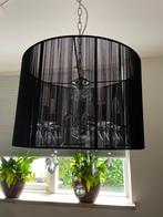 Zwarte hanglamp kroonluchter, Huis en Inrichting, Ophalen, Zo goed als nieuw