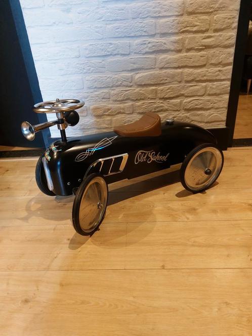 Vintage retro roller Loopauto 'Old School' - Limited Edition, Antiek en Kunst, Antiek | Speelgoed, Ophalen of Verzenden