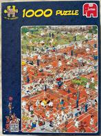Jan van Haasteren puzzel 1000 stukjes "Tennis", Ophalen of Verzenden, 500 t/m 1500 stukjes, Zo goed als nieuw
