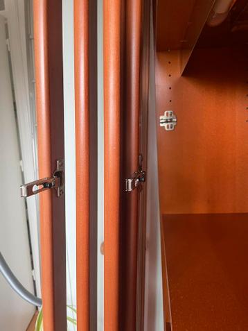 IKEA Billy boekenkasten met glazen deuren, 2 stuks, 4 deuren - afbeelding 2