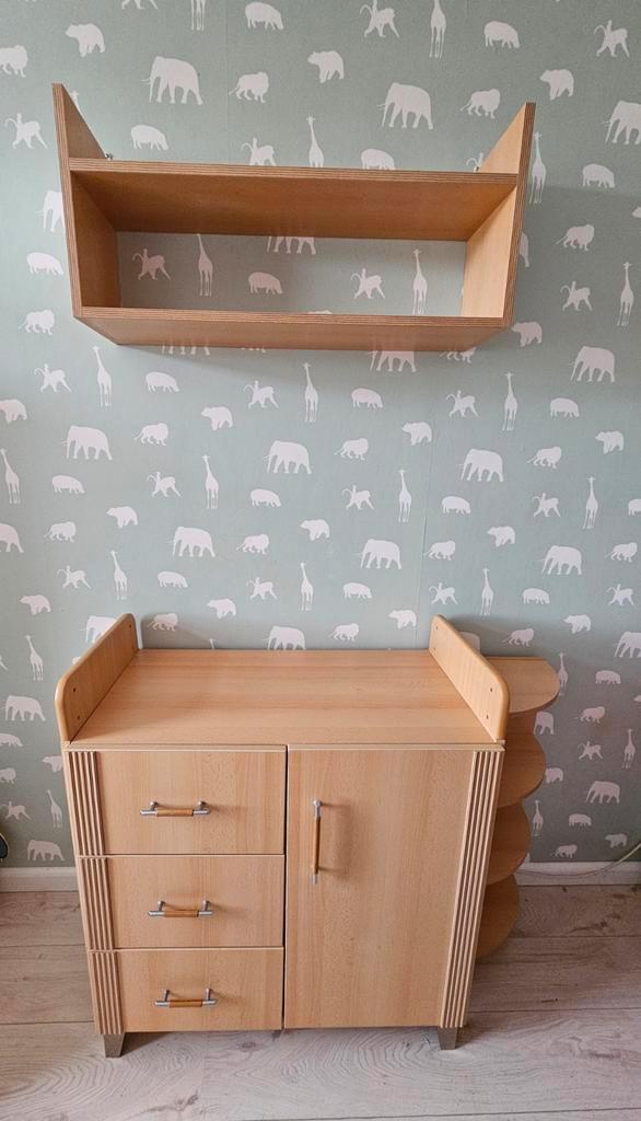 Zeer uitgebreide complete babykamer/kinderkamer, Kinderen en Baby's, Kinderkamer | Commodes en Kasten, Gebruikt, 105 cm of meer
