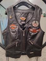 Harley biker vest  dames, Motoren, Ophalen of Verzenden, Tweedehands, Dames, Jas | leer