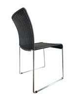 Zes fantastische Bonacina S21 Tito Agnoli design stoelen, Huis en Inrichting, Ophalen, Gebruikt, Drie, Zwart