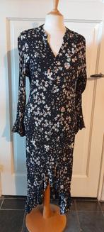 MY JEWELLERY,  lange jurk, L, NIEUW,  zwart-bloemetjes, Kleding | Dames, Jurken, My Jewellery, Zwart, Maat 42/44 (L), Nieuw