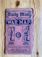 Militaire kaart, Daily Mail War Map, Ophalen of Verzenden, Gelezen