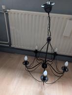 Hanglamp met spaarlampen €8, Huis en Inrichting, Ophalen, Gebruikt, Metaal, Minder dan 50 cm