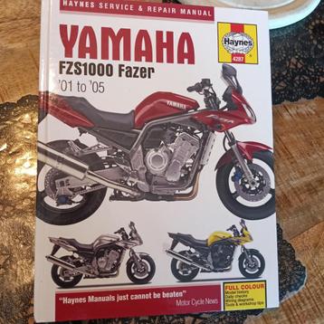 Haynes werkplaatsboek YAMAHA FZS1000 Fazer '01 - '05 beschikbaar voor biedingen