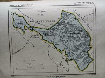 196/ Wisch no 1/ Silvolde/ Terborg / Litho 1867 Kuyper GLD beschikbaar voor biedingen