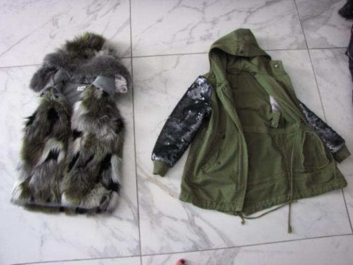 104-110 MISS GRANT supergave winterjas 2 in 1, Kinderen en Baby's, Kinderkleding | Maat 104, Zo goed als nieuw, Meisje, Jas, Ophalen of Verzenden