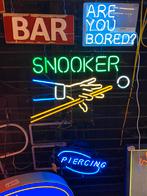 Snooker neon, Gebruikt, Ophalen, Lichtbak of (neon) lamp