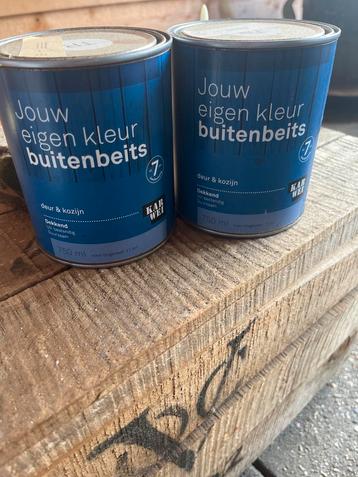 Karwei Buitenbeits antraciet   2x750ml beschikbaar voor biedingen