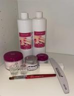 Acryl Nagel Set, Sieraden, Tassen en Uiterlijk, Uiterlijk | Cosmetica en Make-up, Ophalen of Verzenden, Wit, Handen en Nagels