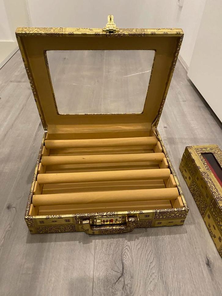 Nieuwe Sieradenkoffer - Cadeau Idee!, Sieraden, Tassen en Uiterlijk, Beautycases, Nieuw, Hardcase, Overige kleuren, Met slot, Ophalen