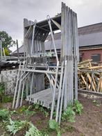 Steiger .H jukken, leuninghouders,, Doe-het-zelf en Verbouw, Steigers, Ophalen, Gevelsteiger, 2 tot 5 meter