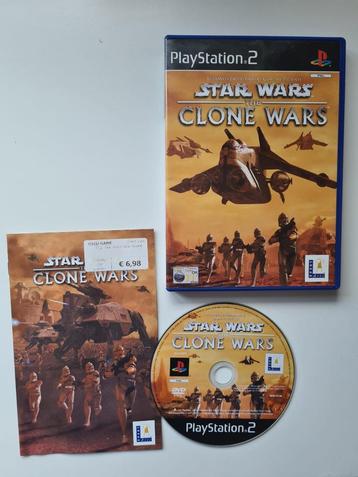 Star Wars the Clone Wars PlayStation 2 PS2 beschikbaar voor biedingen