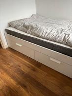 Ikea bed gratis op te halen, Huis en Inrichting, Slaapkamer | Bedden, Gebruikt, Wit, 200 cm, Hout