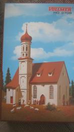 VOLLMER HO 3709: bouwpakket grote dorpskerk "St. André", Hobby en Vrije tijd, Modeltreinen | H0, Overige merken, Wisselstroom