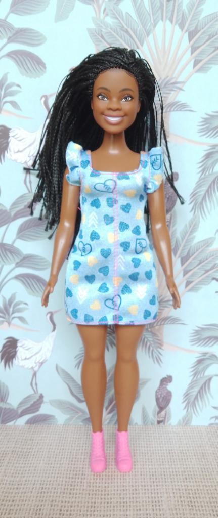 BA70 Barbie Fashionistas nr 229 Down Syndroom AA, Verzamelen, Poppen, Gebruikt, Pop, Ophalen of Verzenden