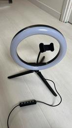 Studio me vlogging kit selfie ring lamp, Ophalen of Verzenden, Zo goed als nieuw