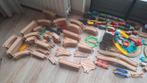 Houten treinbaan met Thomas de trein., Kinderen en Baby's, Speelgoed | Thomas de Trein, Ophalen, Gebruikt