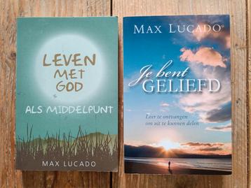 2 Boeken van Max Lucado.  beschikbaar voor biedingen