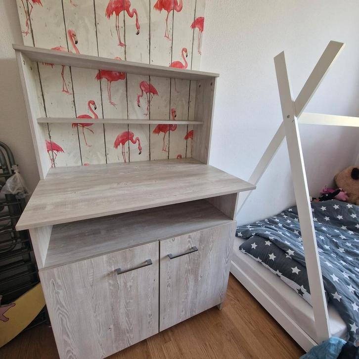 Complete Babykamer - Commode, Kast & Ledikant, Kinderen en Baby's, Kinderkamer | Complete kinderkamers, Gebruikt, Jongetje of Meisje