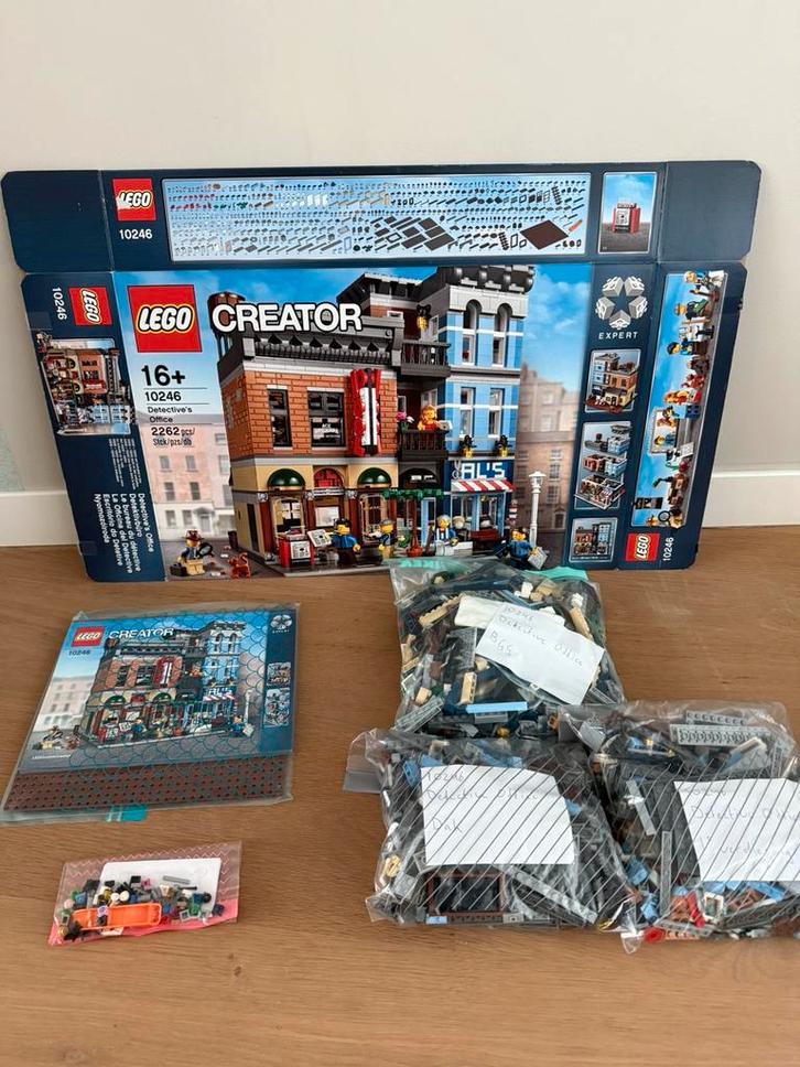 LEGO Modular Detective’s Office 10246, Kinderen en Baby's, Speelgoed | Duplo en Lego, Zo goed als nieuw, Lego, Complete set, Ophalen