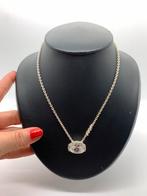 Z30 Prachtige zilveren JOOP! ketting heldere steen, Sieraden, Tassen en Uiterlijk, Verstelbaar, Ophalen of Verzenden, Zo goed als nieuw