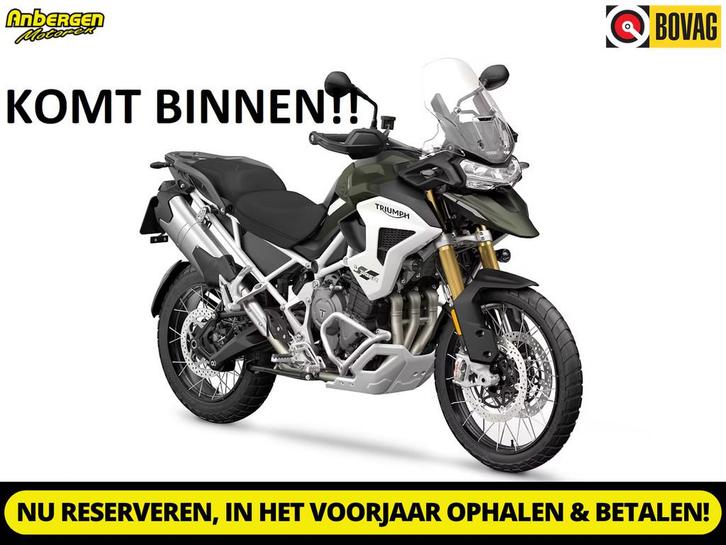 Triumph TIGER 1200 RALLY PRO (bj 2023), Motoren, Motoren | Triumph, Bedrijf, Toermotor