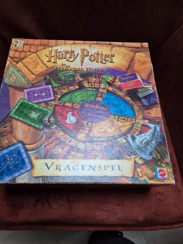 Harry Potter Vragenspel - Steen der Wijzen, Hobby en Vrije tijd, Gezelschapsspellen | Bordspellen, Ophalen of Verzenden