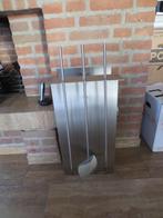 open haardstel, Ophalen, Zo goed als nieuw, Vrijstaande haard, Houthaard