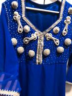 Blauwe mooie caftan, Kleding | Dames, Gelegenheidskleding, Overige typen, Blauw, Maat 46/48 (XL) of groter, Ophalen of Verzenden