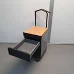 Ahrend flextrolley - ladekast 66x43x49 grijs met zwart, Huis en Inrichting, 5 laden of meer, Nieuw, Minder dan 100 cm, 25 tot 50 cm