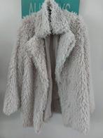 Vintage Faux Fur Jas - Gebroken Wit - Maat 40, Maat 38/40 (M), Atmosphere, Wit, Ophalen of Verzenden