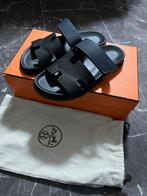 Originele Hermes cyphre slippers, Kleding | Heren, Verzenden, Nieuw, Zwart