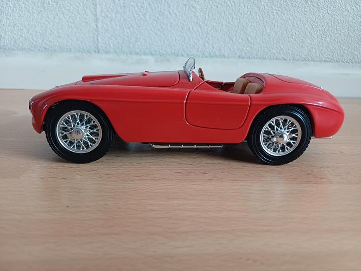 Hotwheels 1:18 - Ferrari 166 MM Barchetta 1949, Hobby en Vrije tijd, Modelauto's | 1:18, Zo goed als nieuw, Overige merken, Ophalen