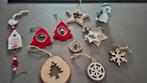 Kerstornamenten/ kerstdecoratie hout, Ophalen of Verzenden, Zo goed als nieuw