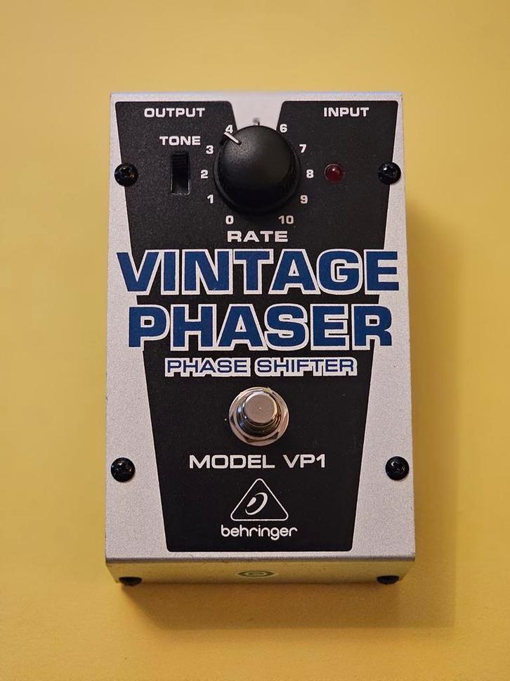 Behringer Vintage Phaser VP1 - Phase Shifter, Muziek en Instrumenten, Effecten, Zo goed als nieuw, Chorus, Ophalen of Verzenden