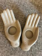 Kaarsenhouder, Huis en Inrichting, Overige materialen, Nieuw, Ophalen of Verzenden, Grijs