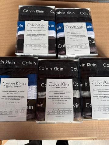 5 pakken 3-pack calvin klein boxers maat xxl beschikbaar voor biedingen