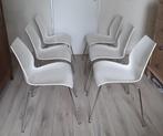 6x Kartell Maui witte design eetkamerstoelen, Huis en Inrichting, Stoelen, Ophalen, Wit, Vijf, Zes of meer stoelen